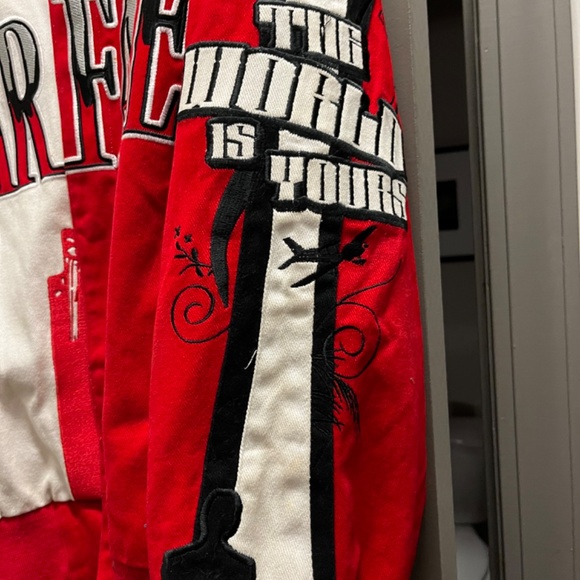 Vintage scar face bomber jacket - Picture 3 of 4